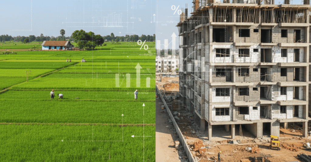 Conversion Premium Maharashtra – शेती जमीन ते गैरशेती जमीन रूपांतरण प्रक्रिया