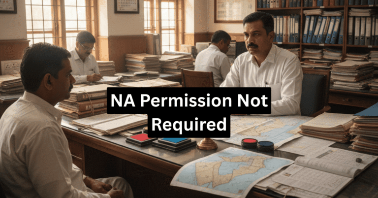 NA Permission Not Required in Maharashtra GR​ - अकृषिक परवानगी रद्द 2025 महाराष्ट्र